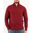 Product NAUTICA KNITTED SHIRT LS PERFORMANCE SOLID 1/4 ZIP (12GG) thumbnail image