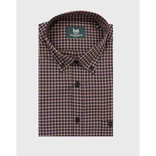 Product THE BOSTONIANS ΠΟΥΚΑΜΙΣΟ CHESTER TWILL REGULAR FIT MiniCheck TWILL Button-down Regular FIT base image