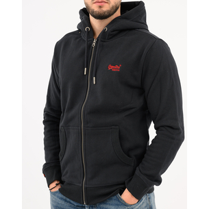 Product SUPERDRY D1 OVIN ESSENTIAL LOGO ZIP HOODIE HB MEN'S SWEATSHIRT base image