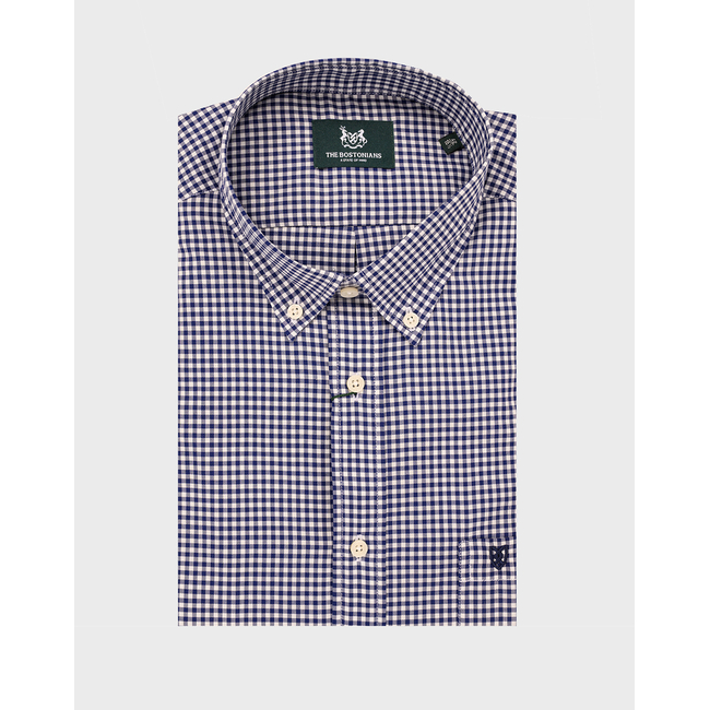 Product THE BOSTONIANS  ΠΟΥΚΑΜΙΣΟ CHESTER TWILL REGULAR FIT MiniCheck TWILL Button-down Regular FIT base image