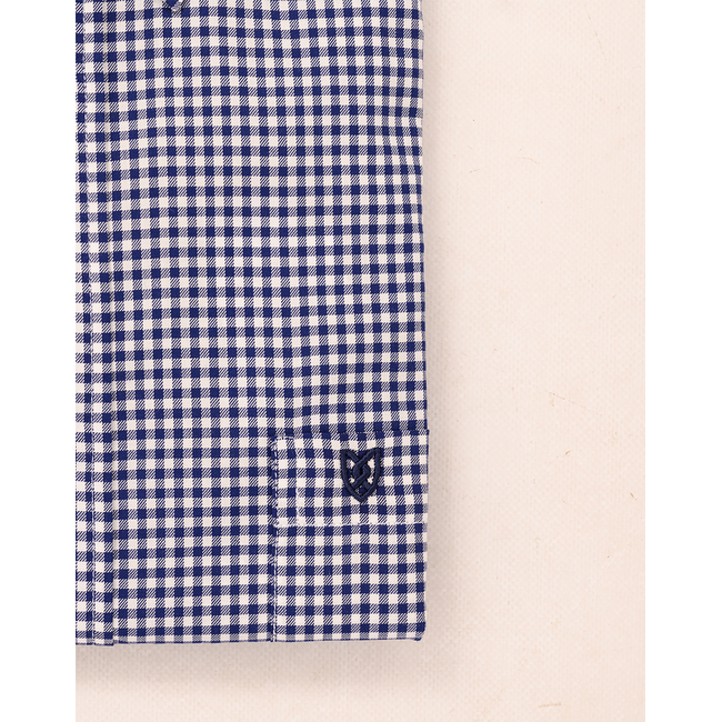 Product THE BOSTONIANS  ΠΟΥΚΑΜΙΣΟ CHESTER TWILL REGULAR FIT MiniCheck TWILL Button-down Regular FIT base image