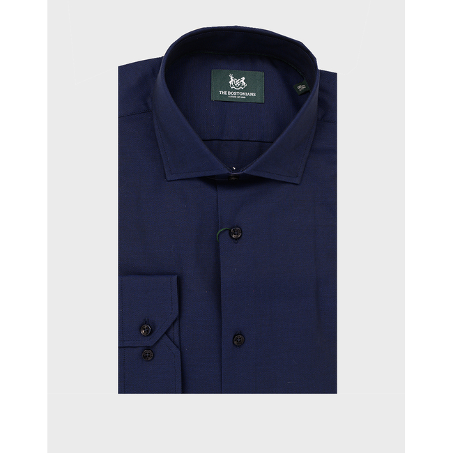 Product THE BOSTONIANS ΠΟΥΚΑΜΙΣΟ DOBBY CUSTOM FIT Patterned DOBBY Semi-rex Custom Fit base image