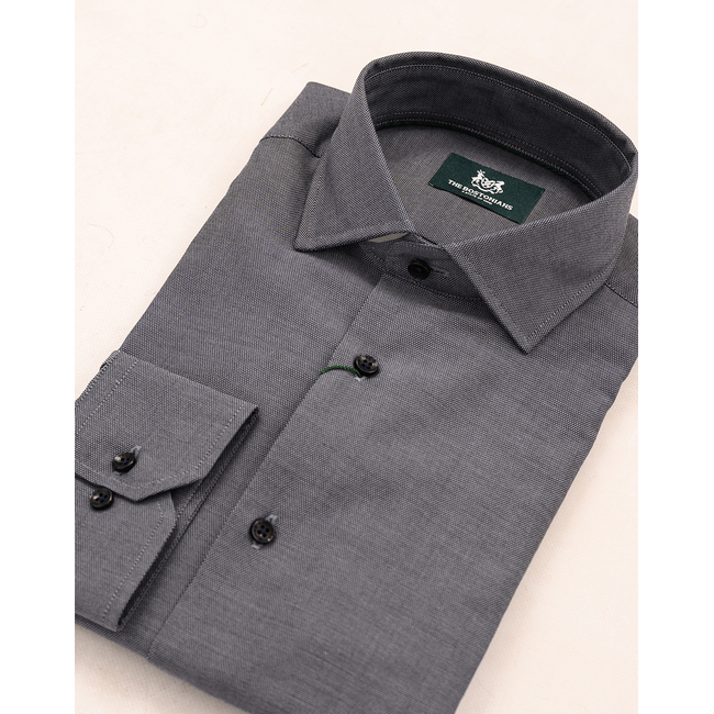 Product THE BOSTONIANS ΠΟΥΚΑΜΙΣΟ DOBBY CUSTOM FIT Patterned DOBBY Semi-rex Custom Fit base image