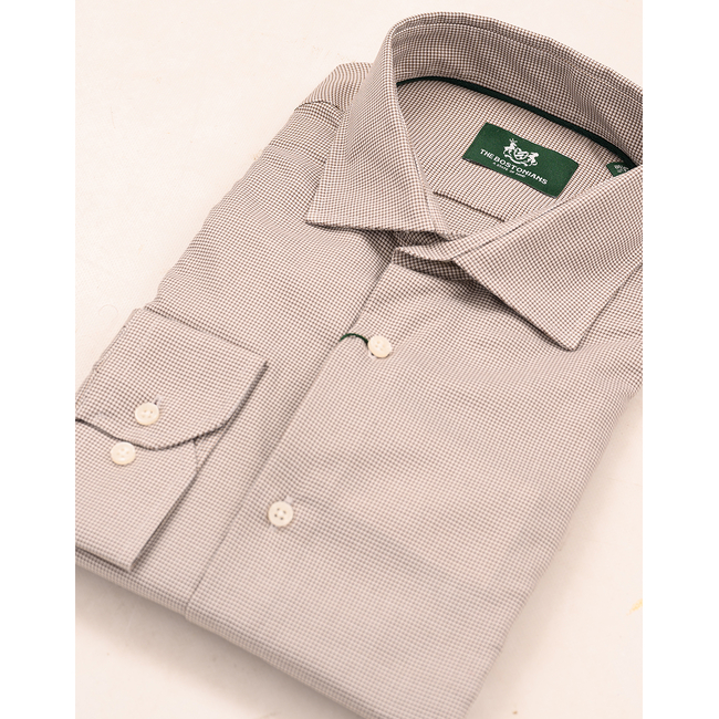 Product THE BOSTONIANS ΠΟΥΚΑΜΙΣΟ DOBBY CUSTOM FIT Patterned DOBBY Semi-rex Custom FIT base image