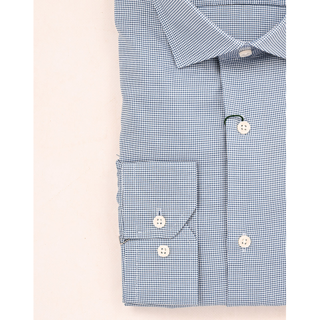 Product THE BOSTONIANS ΠΟΥΚΑΜΙΣΟ DOBBY CUSTOM FIT Patterned DOBBY Semi-rex Custom FIT base image