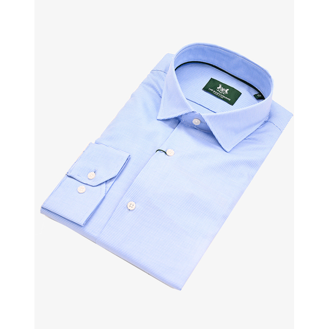 Product THE BOSTONIANS ΠΟΥΚΑΜΙΣΟ DOBBY CUSTOM FIT Plain Dobby Semi-rex Custom FIT base image