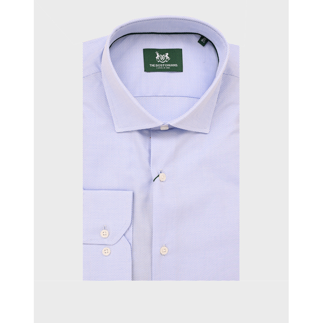 Product THE BOSTONIANS ΠΟΥΚΑΜΙΣΟ DOBBY CUSTOM FIT Patterned DOBBY Semi-rex Custom FIT base image