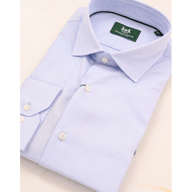 Product THE BOSTONIANS ΠΟΥΚΑΜΙΣΟ DOBBY CUSTOM FIT Patterned DOBBY Semi-rex Custom FIT base image