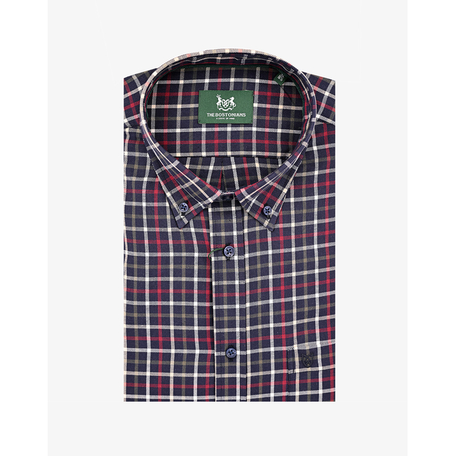 Product THE BOSTONIANS ΠΟΥΚΑΜΙΣΟ COPLEY ΦΑΝΕΛΑ REGULAR FIT BigCheck FLANNEL Button-down Regular FIT base image