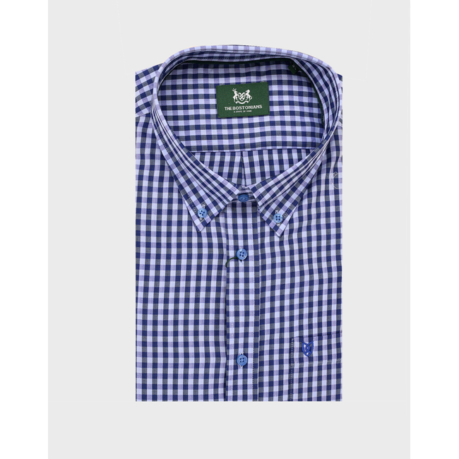 Product THE BOSTONIANS ΠΟΥΚΑΜΙΣΟ MAVERICK TWILL REGULAR FIT MedCheck TWILL Button-down Regular FIT base image