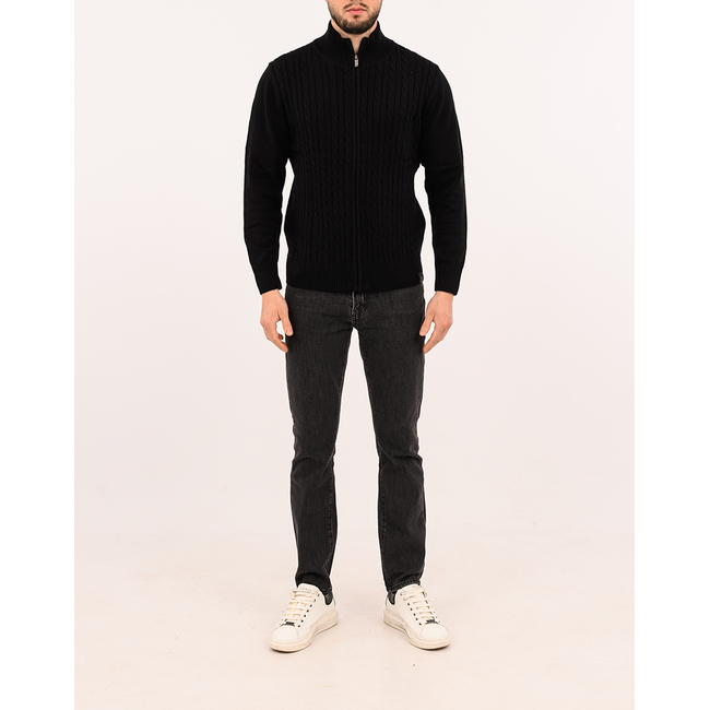 Product THE BOSTONIANS ΠΛΕΚΤΗ ΖΑΚΕΤΑ CABLE REGULAR FIT base image