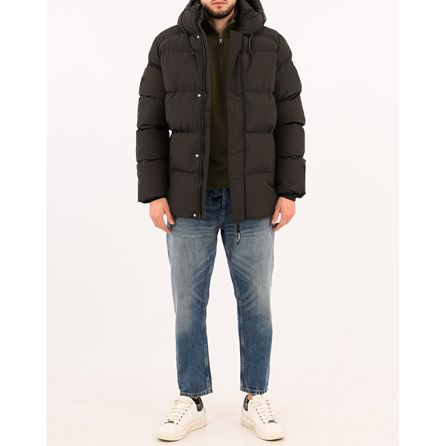 Product SUPERDRY  D2 SDSW HOODED 5 BAFFLE SPORTS PUFFER ΜΠΟΥΦΑΝ ΑΝΔΡΙΚΟ base image
