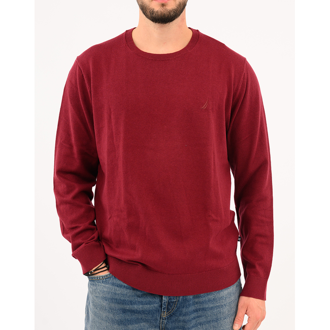 Product NAUTICA ΜΠΛΟΥΖΑ ΠΛΕΚΤΗ ΜΜ PERFORMANCE SOLID CREW (12GG) base image