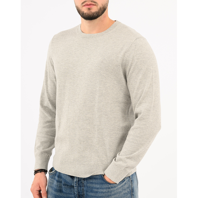 Product NAUTICA ΜΠΛΟΥΖΑ ΠΛΕΚΤΗ ΜΜ PERFORMANCE SOLID CREW (12GG) base image