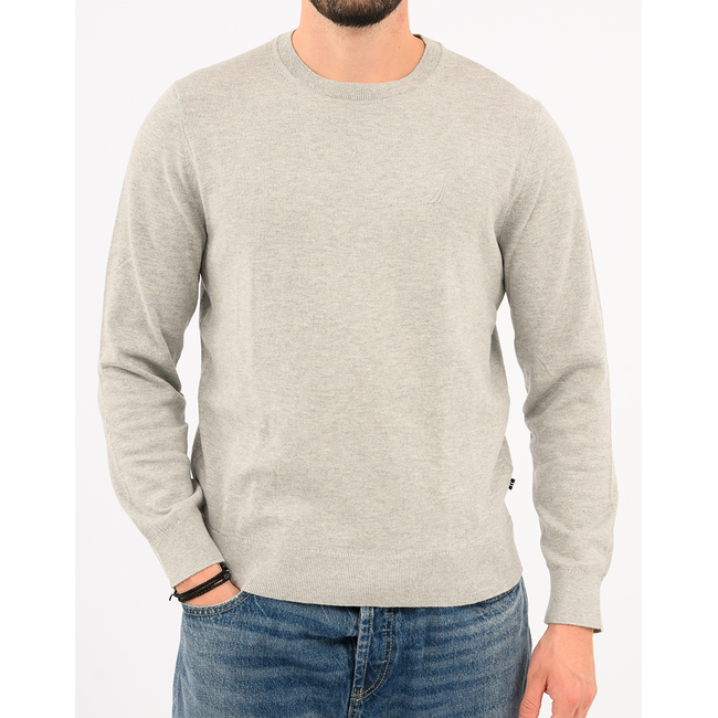 Product NAUTICA ΜΠΛΟΥΖΑ ΠΛΕΚΤΗ ΜΜ PERFORMANCE SOLID CREW (12GG) base image