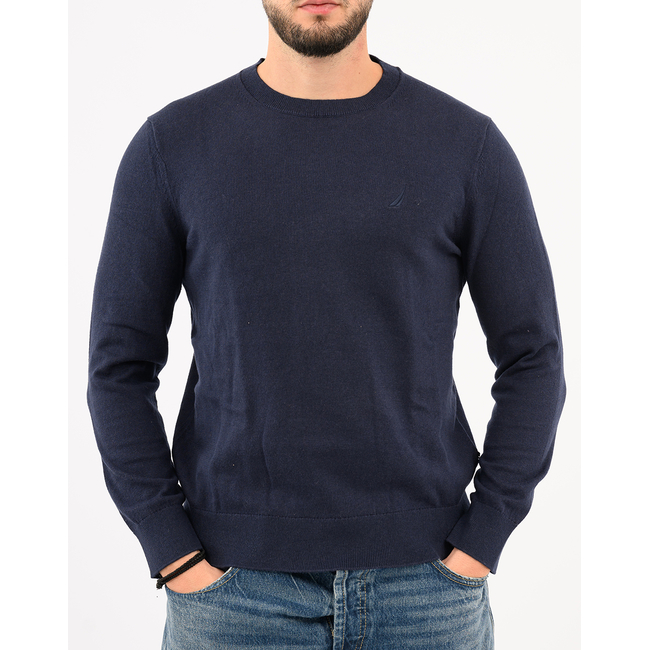Product NAUTICA ΜΠΛΟΥΖΑ ΠΛΕΚΤΗ ΜΜ PERFORMANCE SOLID CREW (12GG) base image