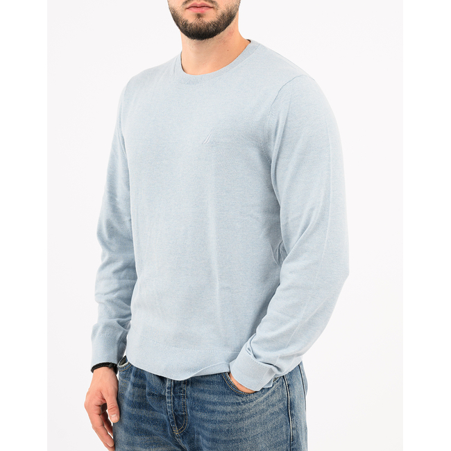 Product NAUTICA ΜΠΛΟΥΖΑ ΠΛΕΚΤΗ ΜΜ PERFORMANCE SOLID CREW (12GG) base image