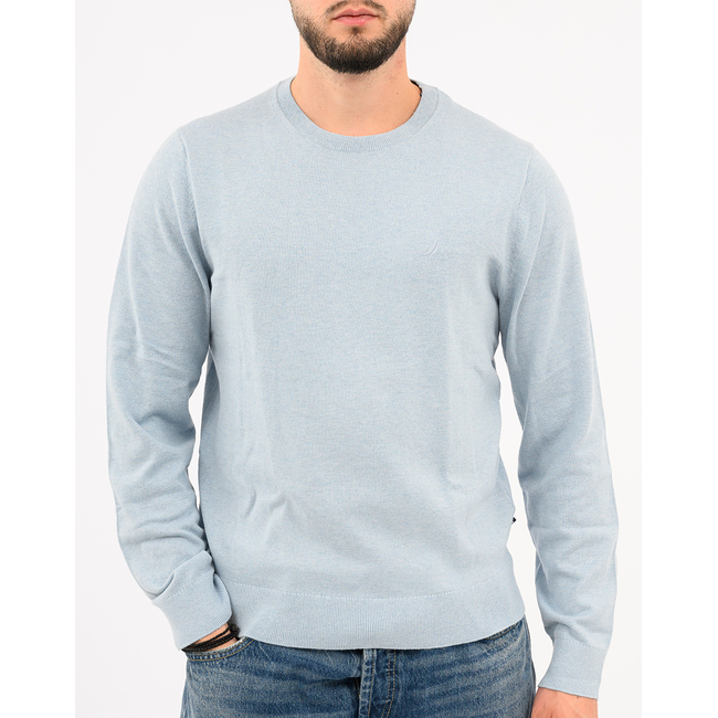 Product NAUTICA ΜΠΛΟΥΖΑ ΠΛΕΚΤΗ ΜΜ PERFORMANCE SOLID CREW (12GG) base image