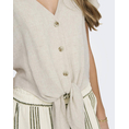 Product ONLY ONLSIESTA SS KNOT LIN BL SHIRT PNT NOOS thumbnail image