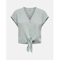 Product ONLY ONLSIESTA SS KNOT LIN BL SHIRT PNT NOOS thumbnail image