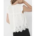 Product ONLY ONLSILLA LIFE S/L FRILL TOP WVN NOOS thumbnail image
