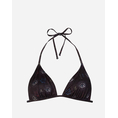 Product SUN OF A BEACH THE COSMOS EYE TIE SIDE BIKINI Women's TOP BLACK thumbnail image