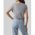 Product VERO MODA VMAVA PLAIN SS TOP STRIPE GA JRS  NOOS thumbnail image
