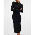 Product VERO MODA VMLYNZI LS CALF KNIT DRESS VMA NOOS thumbnail image