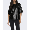 Product ONLY ONLFIONA SS SEQUINS TEE WVN thumbnail image