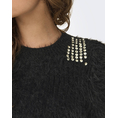 Product ONLY ONLSURI LS BLING CROP O-NECK PRM KNT thumbnail image