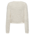 Product ONLY ONLSURI LS BLING CROP O-NECK PRM KNT thumbnail image