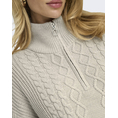 Product ONLY ONLDORITTA LS CABLE ZIP HIGH NECK KNTNCA thumbnail image