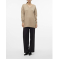 Product VERO MODA VMGOLD ROLL LS LONG V-NECK PULLOVER GA thumbnail image