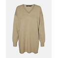 Product VERO MODA VMGOLD ROLL LS LONG V-NECK PULLOVER GA thumbnail image