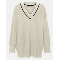 Product VERO MODA VMSABA LS V-NECK LONG PULLOVER GA thumbnail image