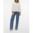 Product VERO MODA VMOLIVIA L/S V-NECK TOP WVN BTQ GA thumbnail image
