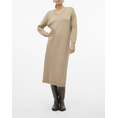 Product VERO MODA VMGOLD LS V-NECK 7/8 DRESS GA thumbnail image