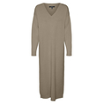 Product VERO MODA VMGOLD LS V-NECK 7/8 DRESS GA thumbnail image