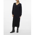 Product VERO MODA VMGOLD LS V-NECK 7/8 DRESS GA thumbnail image