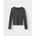 Product NAME IT NLFRUINA LS DEEP O-NECK SHORT TOP thumbnail image