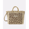 Product MC2 COLETTE STRAW N-STRAW BAG WITH HANDLE-LEOPARD 18 EMB (Dimensions: 26 x 23 x 15 cm.) thumbnail image