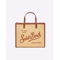 Product MC2 VIVIAN MID STRAW-STRAW HANDBAG WITH PIPING-1118 EMB (Διαστάσεις: 28 x 23 x 15εκ.) thumbnail image
