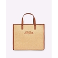 Product MC2 VIVIAN MID STRAW-STRAW HANDBAG WITH PIPING-1118 EMB (Διαστάσεις: 28 x 23 x 15εκ.) thumbnail image
