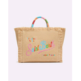 Product MC2 COLETTE STRAW N-STRAW BAG WITH HANDLE-11 MULTIC EMB (Dimensions: 26 x 23 x 15 cm.) thumbnail image