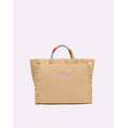 Product MC2 COLETTE STRAW N-STRAW BAG WITH HANDLE-11 MULTIC EMB (Dimensions: 26 x 23 x 15 cm.) thumbnail image