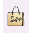 Product MC2 VIVIAN MID STRAW STRAW HANDBAG WITH PIPING (Dimensions: 28 x 23cm.) thumbnail image