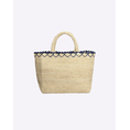 Product MC2 RAFFIA BEACH MID-BEACH BAG IN RAFFIA-HEART BORDER 1041 EMB (Διαστάσεις: 36 x 23εκ.) thumbnail image