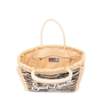 Product MC2 VANITY STRAW N-STRAW  BAG WITH HANDLE-ZEBRA 0010 EMB (Διαστάσεις: 33 x 27εκ.) thumbnail image