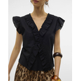 Product AWARE BY VERO MODA VMROXANNE SL V-NECK RUFFLE TOP VMA thumbnail image