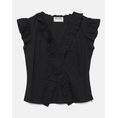 Product AWARE BY VERO MODA VMROXANNE SL V-NECK RUFFLE TOP VMA thumbnail image